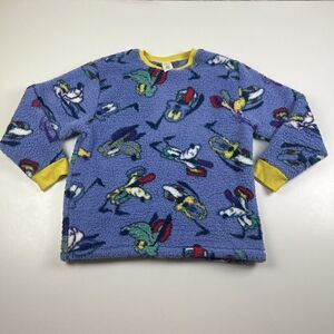 Disney Women's Unisex Fuzzy Walt Disney Plush Crew Neck Pluto Sweater Large‎